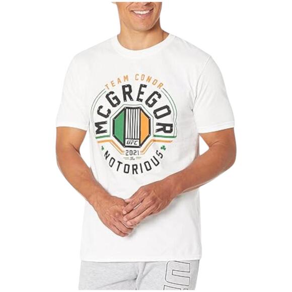 UFC Other - UFC Men's Ufc Conor Mcgregor Arch T-shirt White